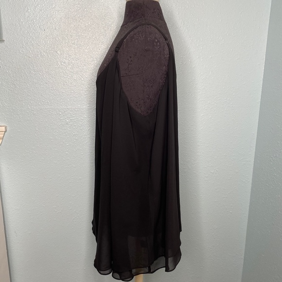 NWT Torrid Plus Size Black Blouse - Picture 2 of 12